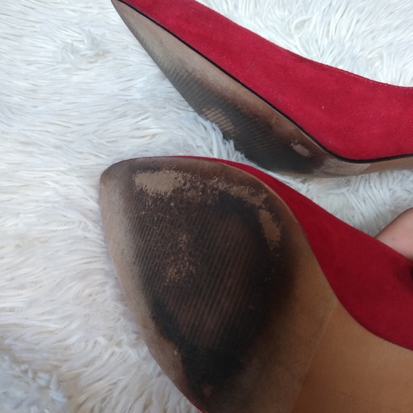 Coach and Four Red heels - Picture 7 of 7